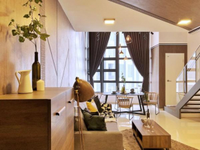 Modern Industrial Duplex Loft- Ekocheras-MRT 3pax